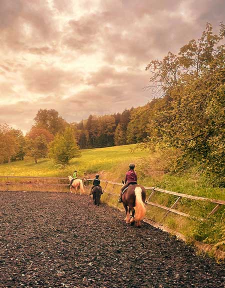 Osterferien mit Pferden